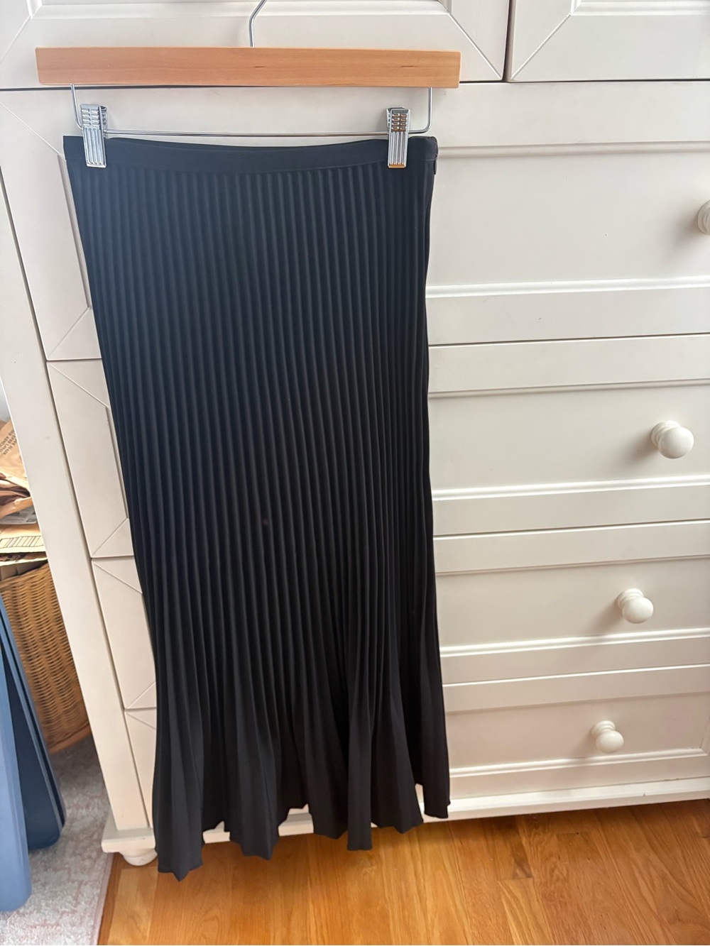 Meshki black maxi skirt